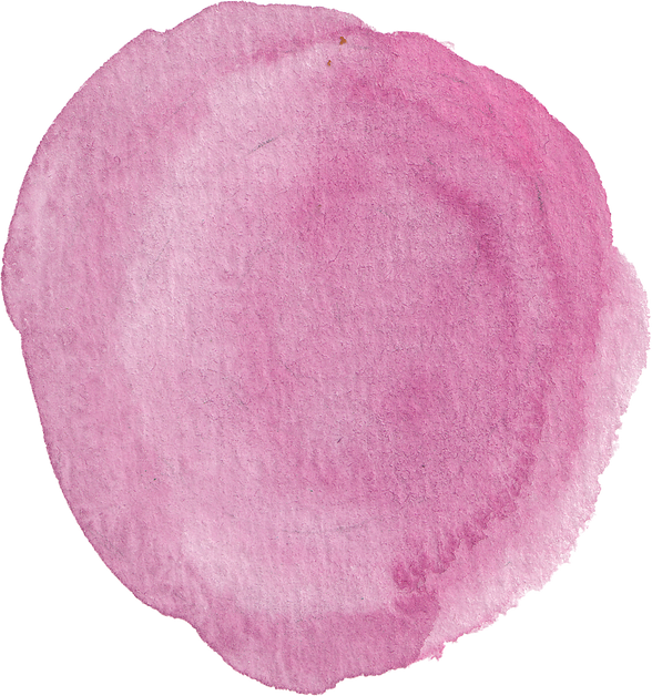 Pink Watercolor Splotch